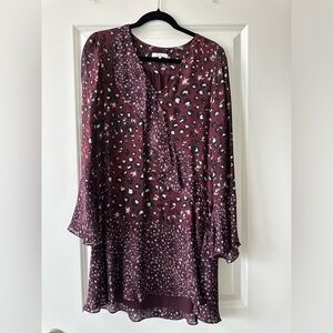 Parker Kimberly Flounce Dress size Medium